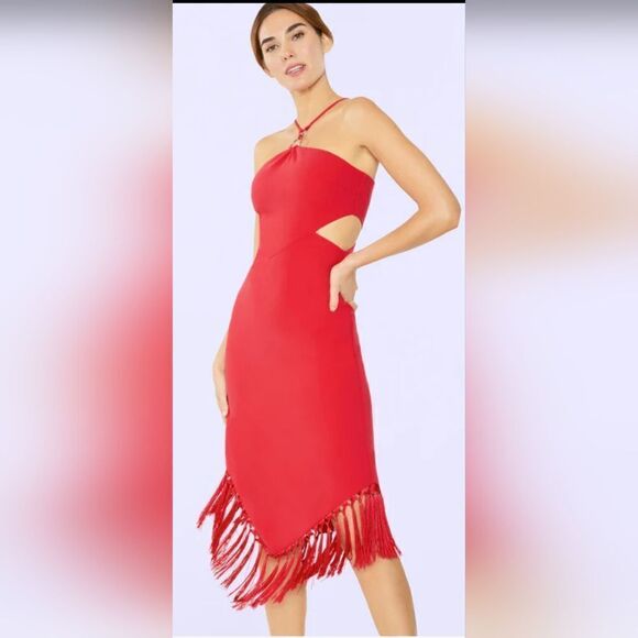 Likely ALDINA DRESS NWT size 4 color Bittersweet (red)